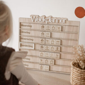 Weekplanner voor de allerkleinsten