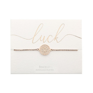 Armband | Rose goud verguld | Mandala van geluk