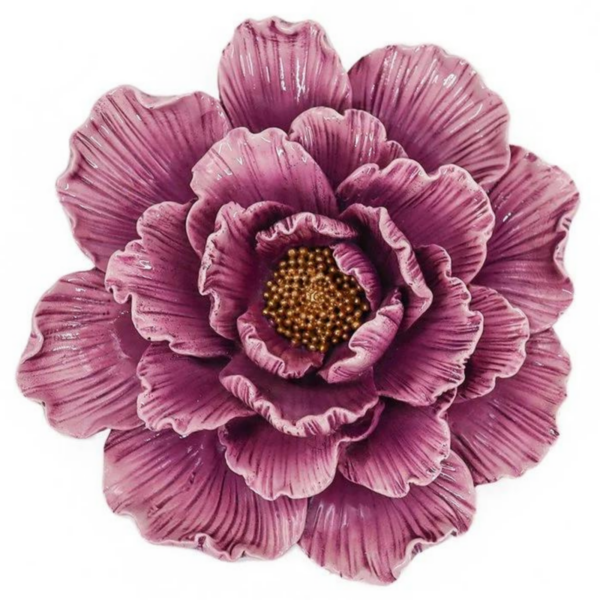Bloem Pioenroos | Wandhanger klein