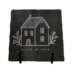 Tegeltje | Huisje met achternaam - Afbeelding 3