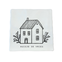Tegeltje | Huisje met achternaam - Afbeelding 4