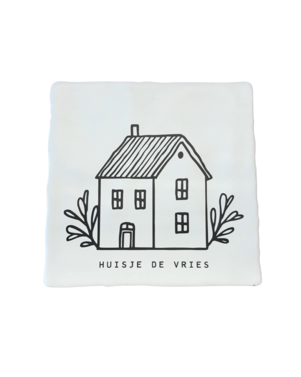 Tegeltje | Huisje met achternaam